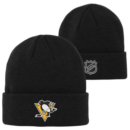 NHL Cuffed Knit YTH(Lasten) Pipo Pittsburgh Penguins (58 -62cm)