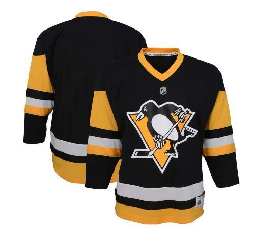 NHL S21 Replica Home/Team Jersey (Blank) JUNIOR(Lasten) Fanipaita Pittsburgh Penguins