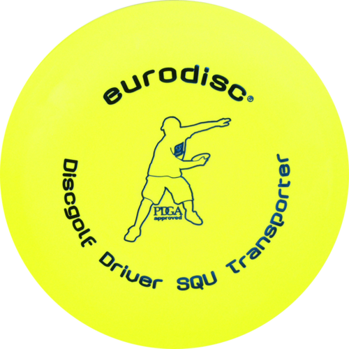 EURODISC Disc Golf Driver SQU Transporter Yellow