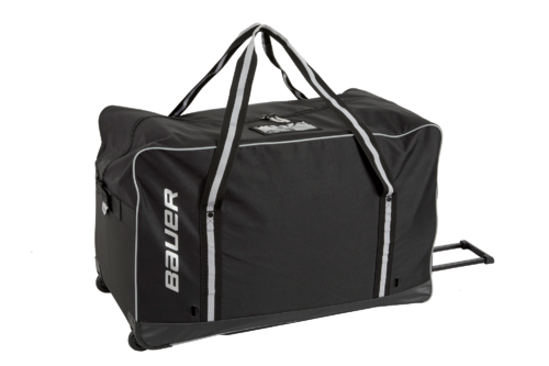 BAUER S21 Core Wheeled Bag SR Black (81 x 50 x 43cm) Varustekassi Pyörillä
