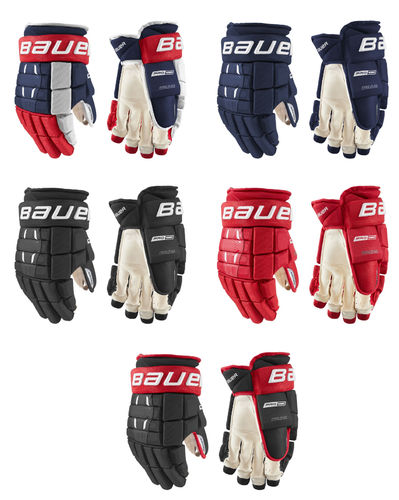 BAUER S21 PRO Series Gloves SR(Aikuisten) Jääkiekkohanskat