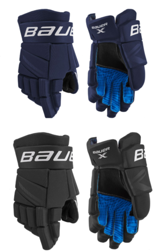 BAUER S21 X Gloves INTERMEDIATE(Nuorten) Jääkiekkohanskat