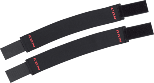 CCM Shin Guard Straps Remmit Velcro polvisuojille/polvisuojasukille SR(Aikuisten) 2kpl