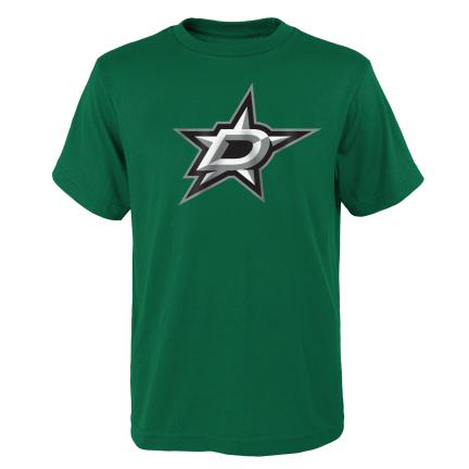 NHL S21 Primary Logo Dallas Stars YOUTH(Lasten) T-Paita
