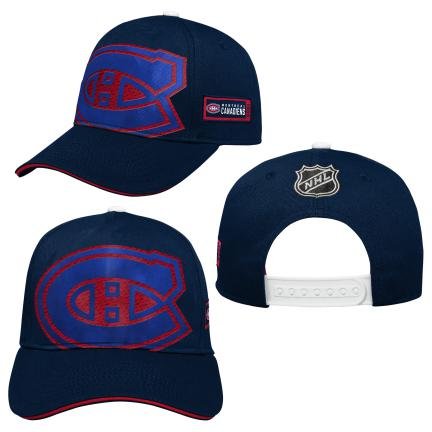 NHL Big Logo Snapback Montreal Canadiens YTH(Lasten) Lippis