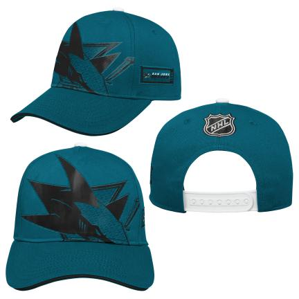 NHL Big Logo Snapback San Jose Sharks YTH(Lasten) Lippis