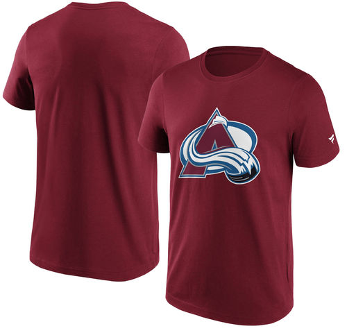 NHL S22 Primary Logo Colorado Avalanche T-Shirt SR(Aikuisten) T-Paita