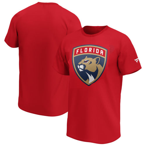NHL S22 Primary Logo Florida Panthers T-Shirt SR(Aikuisten) T-Paita