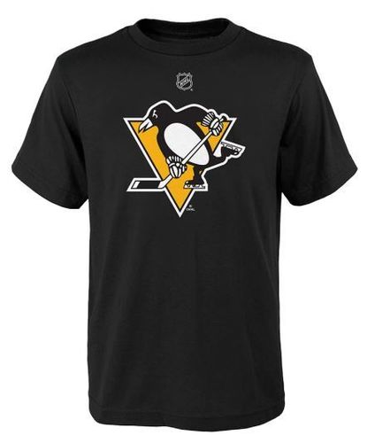 NHL S21 Primary Logo Tee Pittsburgh Penguins YTH(Lasten) T-Paita