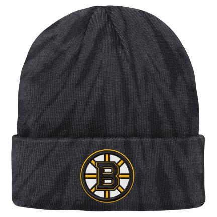 NHL Tie Dye Knit Beanie Boston Bruins YTH(Lasten) Pipo (58 -62cm)