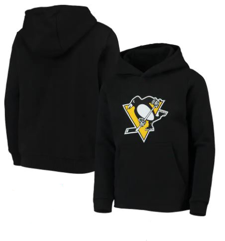 NHL Primary Logo Hoodie Pittsburgh Penguins YTH(Lasten) Huppari