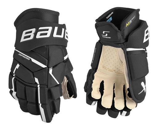 BAUER S23 Supreme M5 PRO Gloves SR(Aikuisten) Jääkiekkohanskat
