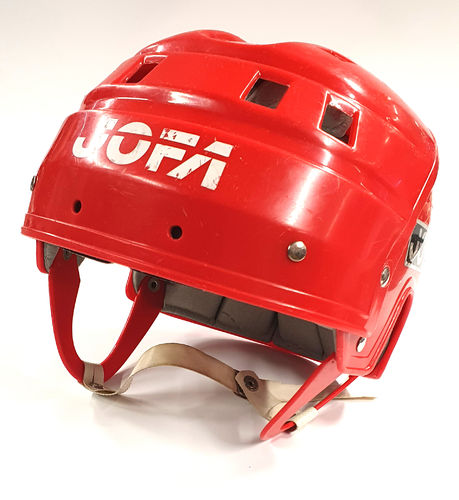 JOFA Red Helmet 50-55cm JR(Lasten) Käytetyt Jääkiekkokypärä